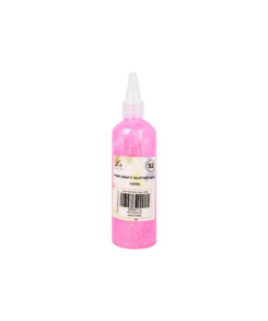 Pink Craft Glitter Glue 120ml