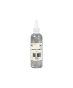 Silver Craft Glitter Glue 120ml