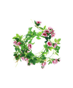 Pink Camelia Garland 132cm
