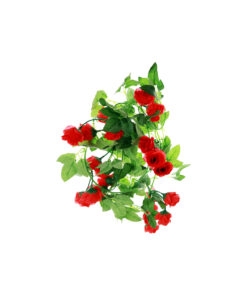 Red Rich Rose Garland 210cm