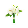 White Fragrance Rose 12 Head 24cm