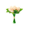 Peach Fragrance Rose 12 Head 24cm