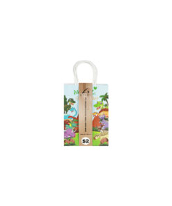 Alternative view of Dinosaur Printed Small Paper Bags 21cm 4pk