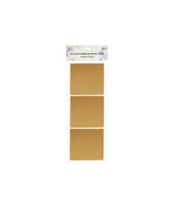 Alternative view of Kraft Brown Square Craft Paper Boxes 3pk