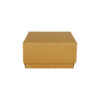 Kraft Brown Square Craft Paper Boxes 3pk