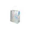 Iridescent Medium Paper Bags 27cm 3pk