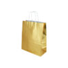 Gold Matte Large Paper Bags 32cm 2pk