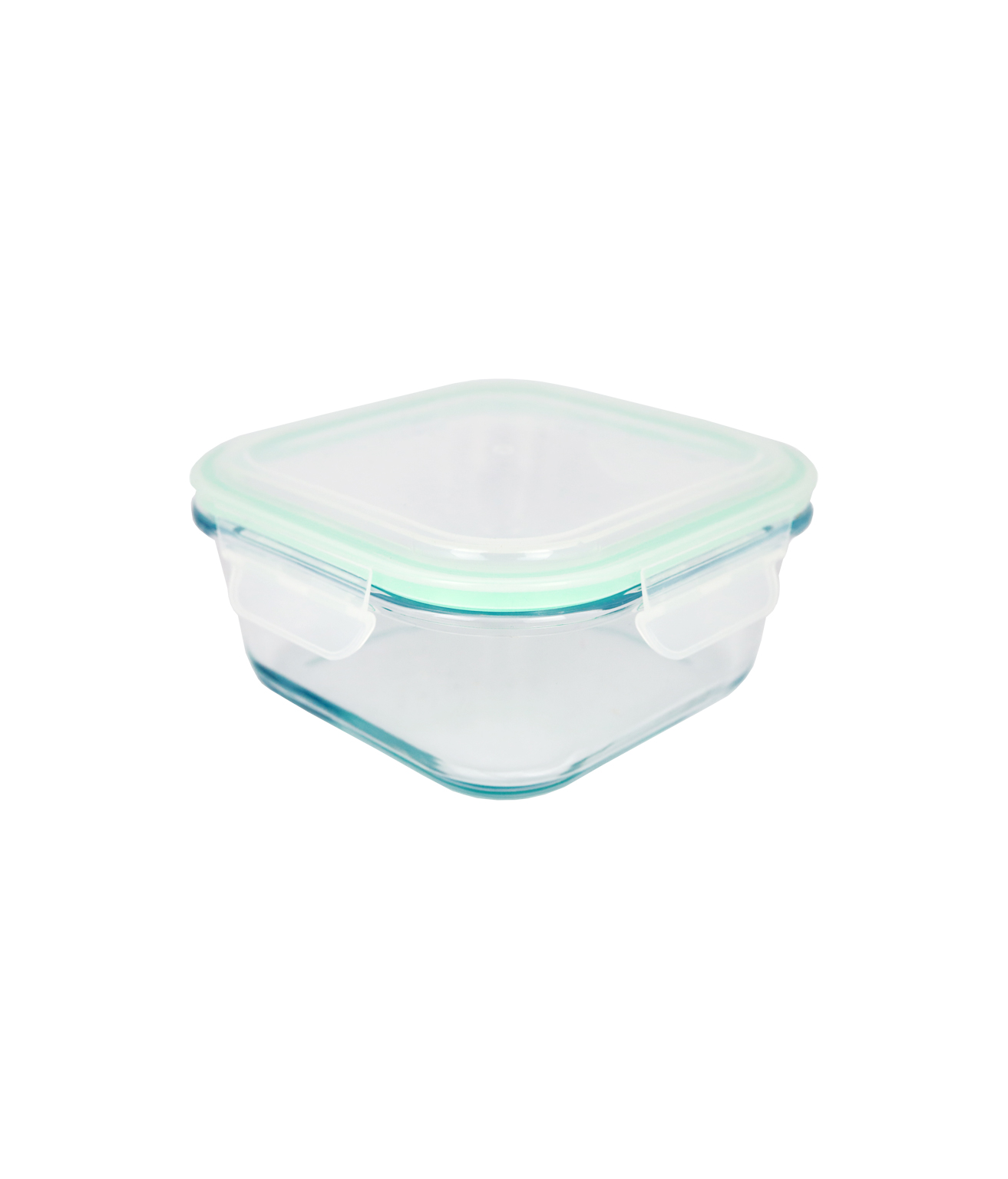 Glass Storage Container With Plastic Snap Lid 650ml LookSharpStore
