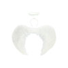 White Angel Wings & Headband 80cm