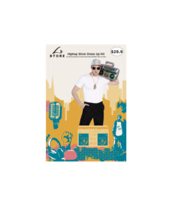 Silver Hip Hop Dress Up Kit