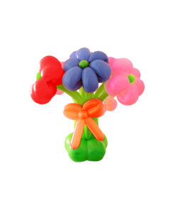 Rainbow Mixed Magic Balloons With Pump 50pcs