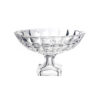 Glass Bowl With Stand 32.5cm