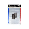 A4 Document Pouch Zip Lock 3pk