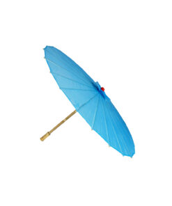 Royal Blue Large Fabric Parasol 40cm