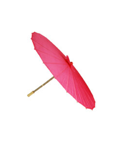 Hot Pink Large Fabric Parasol 40cm