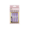 Light Purple Press On Nails 24pc