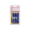 Royal Blue Press On Nails 24pc