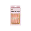 Light Pink Glitter Press On Nails 24pc