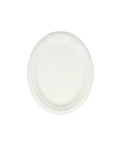 Biodegradable Oval Plate 12.5in 25pc