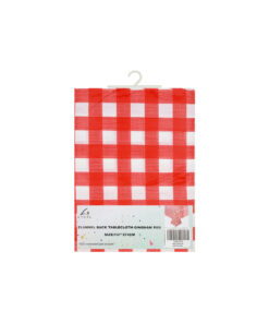 Alternative view of Red Gingham Flannel Table Cloth 137x274cm