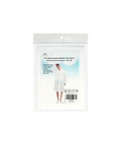 White Adults Rain Poncho 100g