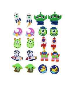 Alien &Space Shoe Charms 20pc
