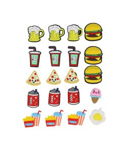 Alternative view of Food Shoe Charms 20pc