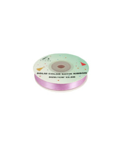 Light Purple Solid Colour Satin Ribbon 1cm