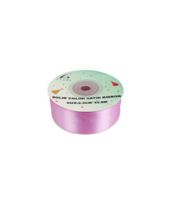 Light Purple Solid Colour Satin Ribbon 2.5cm