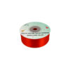 Red Solid Colour Satin Ribbon 2.5cm