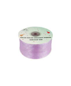 Light Purple Solid Colour Organza Ribbon 5cm