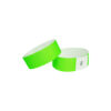 Neon Green Tyvek Wristbands With Coding 50pc