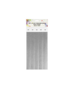 Alternative view of Silver Tyvek Wristbands With Coding 50pc