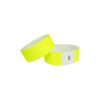 Neon Yellow Tyvek Wristbands With Coding 50pc