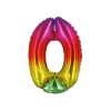 Rainbow Jelly Air Fill Number 0 Balloon