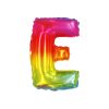 Rainbow Air Fill Letter E Balloon