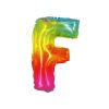 Rainbow Air Fill Letter F Balloon