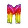 Rainbow Air Fill Letter M Balloon