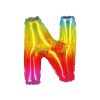 Rainbow Air Fill Letter N Balloon