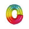 Rainbow Air Fill Letter O Balloon