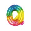 Rainbow Air Fill Letter Q Balloon
