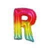 Rainbow Air Fill Letter R Balloon