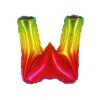 Rainbow Air Fill Letter W Balloon