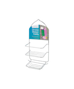 Chrome Shower Caddy 10x15x34cm