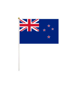 Nz Hand Waving Flag 10pc