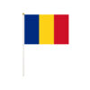 Romania Hand Waving Flag 10pc