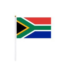 South Africa Hand Waving Flag 10pc