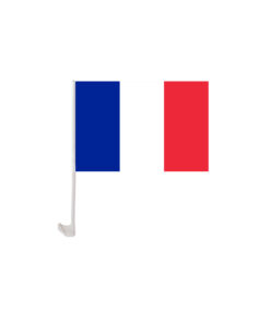 France Car Flag 2pc