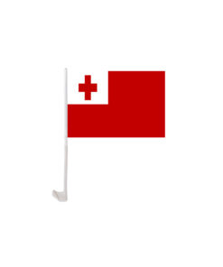 Tonga Car Flag 2pc