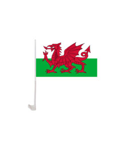 Wales Car Flag 2pc